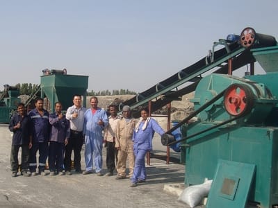 Oman: Steel Mill Oxide Scale Briquetting Machine