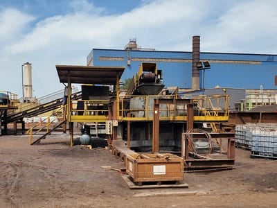 Bahrain: Steel Mill Dust Briquetting Machine