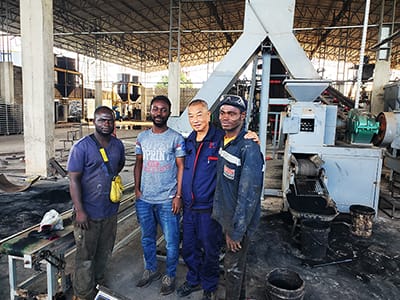 Poland: High-Pressure Dry Powder Briquetting Machine