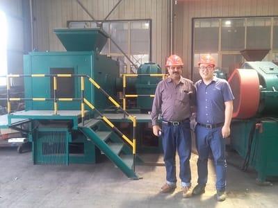 India: Lime Powder Briquetting Machine