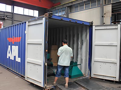 Briquetting Machine Exported to Moldova