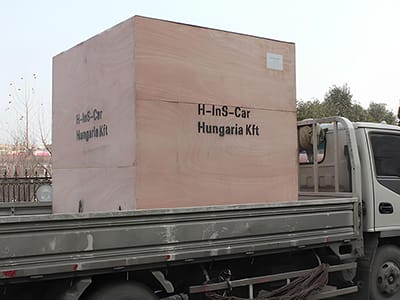 Cooperation with Hungary Customer